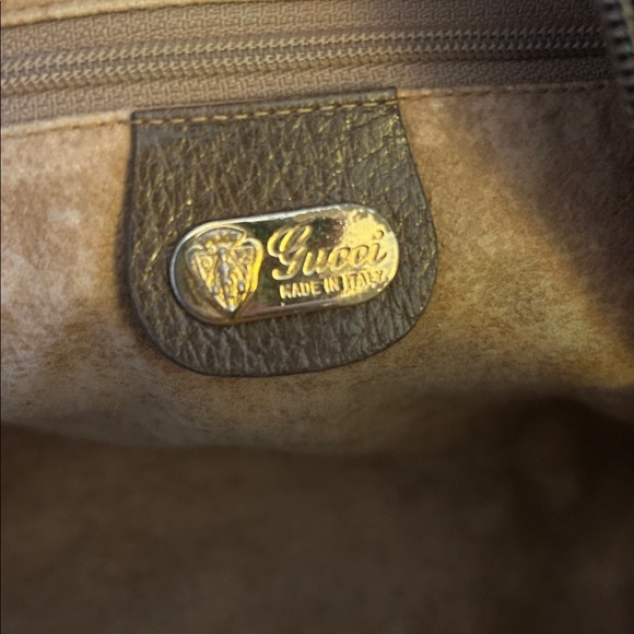 Vintage Gucci Crossbody Bag Interlocking GG Monogram Supreme Coated Canvas Purse - Picture 12 of 17